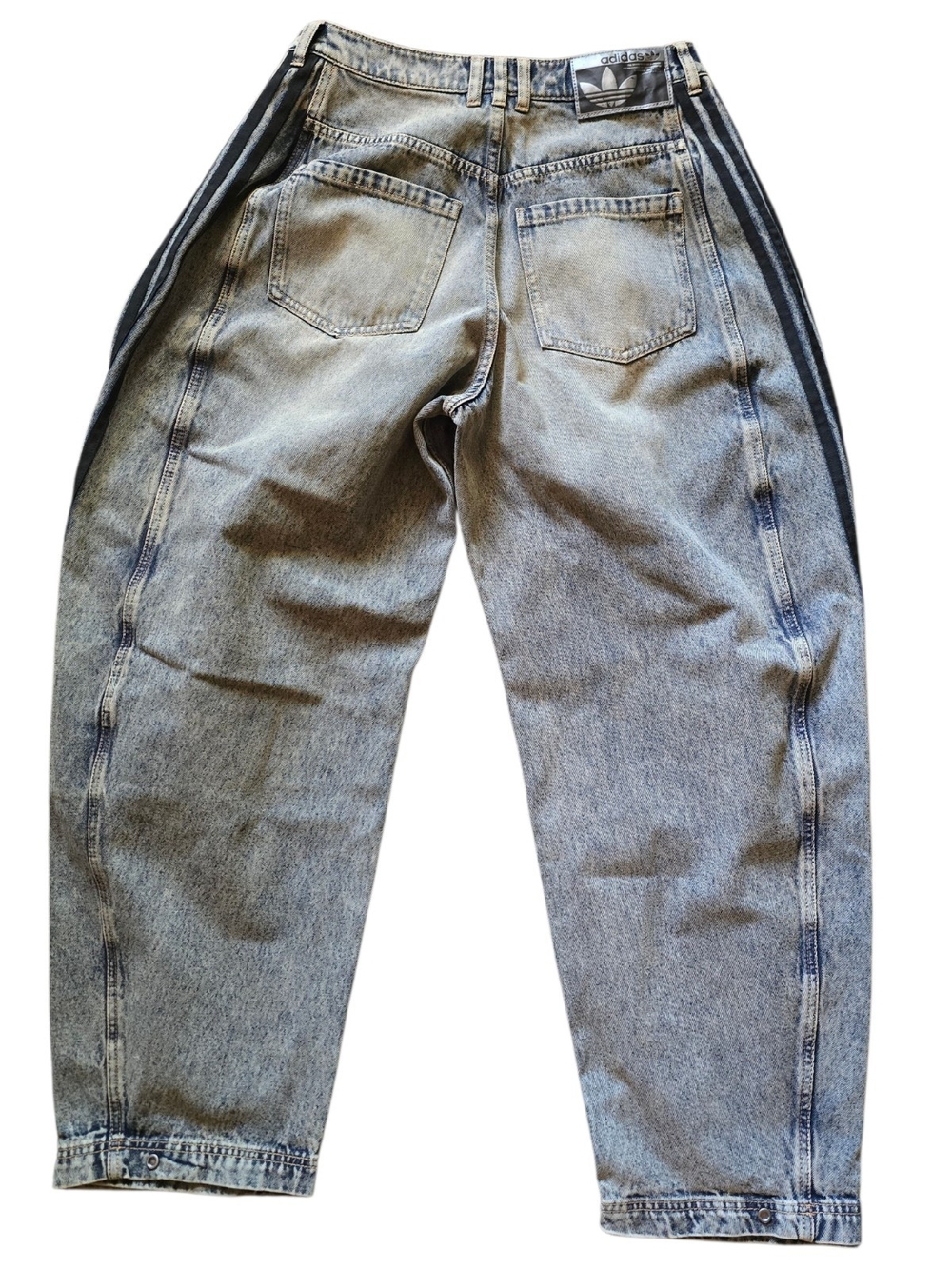 adidas Adilenium Banana Denim Pants NWT SOLD OUT RARE - Picture 7 of 8